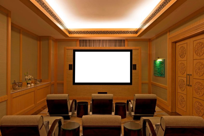 The St. Regis Saadiyat Island Resort - Abu Dhabi, UAE - Royal Suite Private Cinema