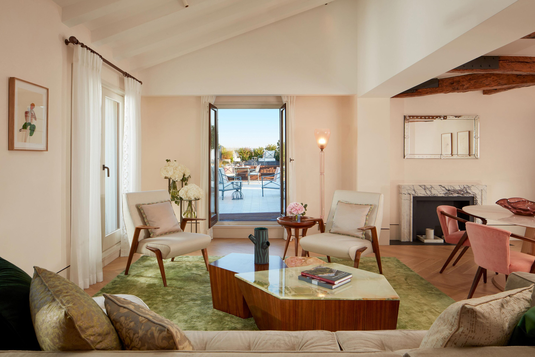 The St. Regis Venice Hotel – Venice, Italy – Santa Maria Suite Living Room