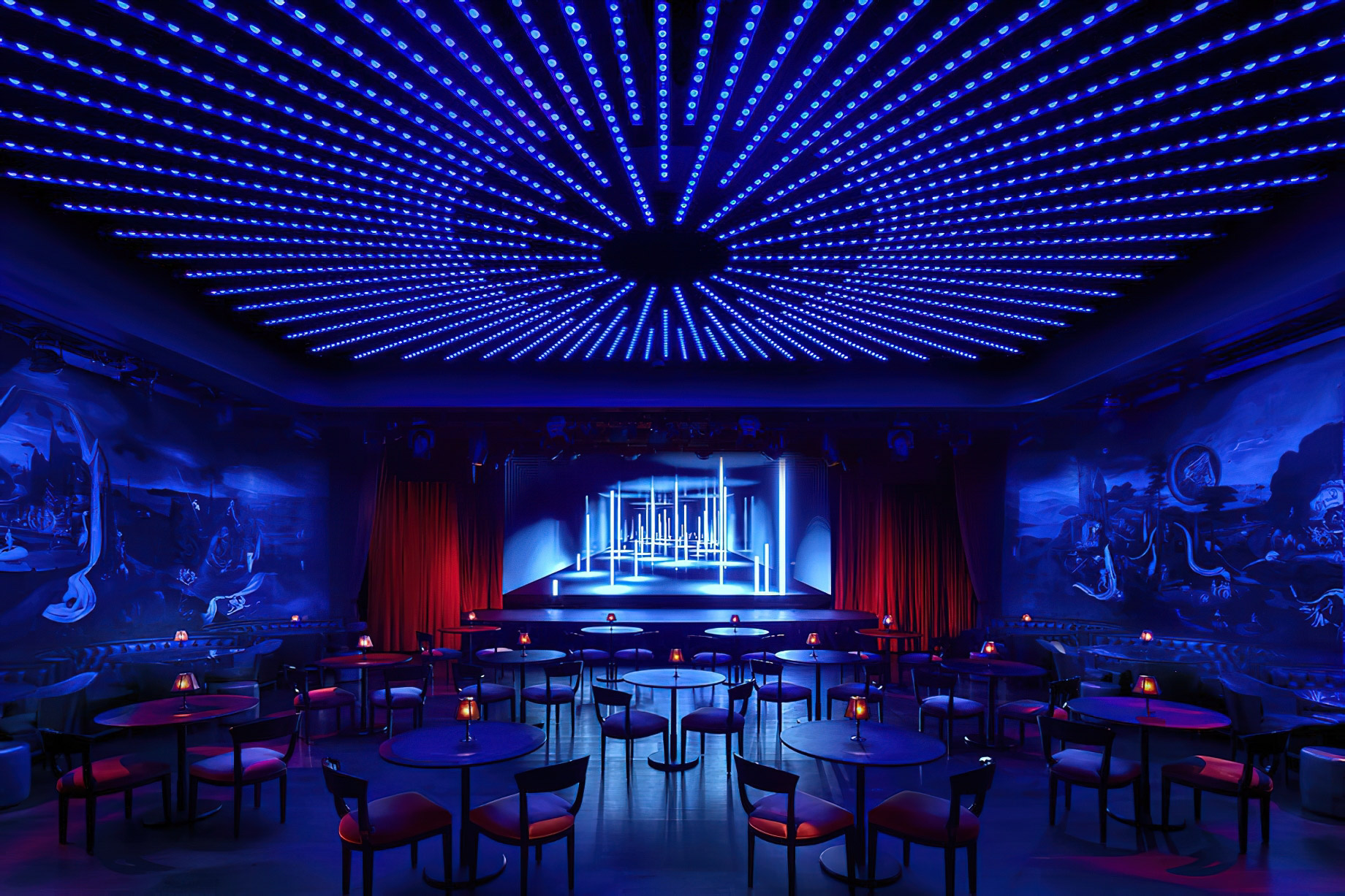 The Times Square EDITION Hotel – New York, NY, USA – Paradise Club Blue Interior