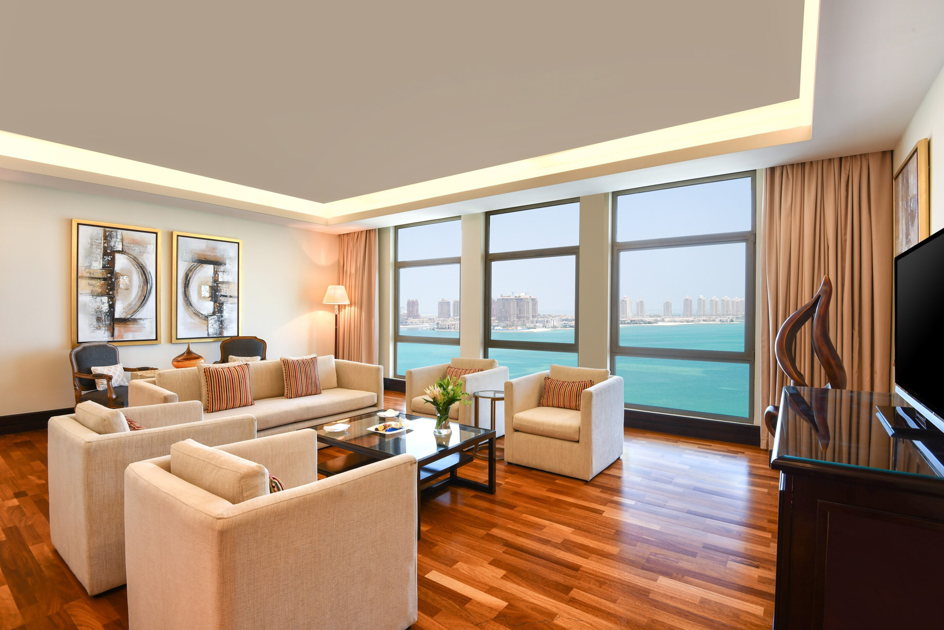 The St. Regis Doha Hotel – Doha, Qatar – Empire Suite Sitting Room Area