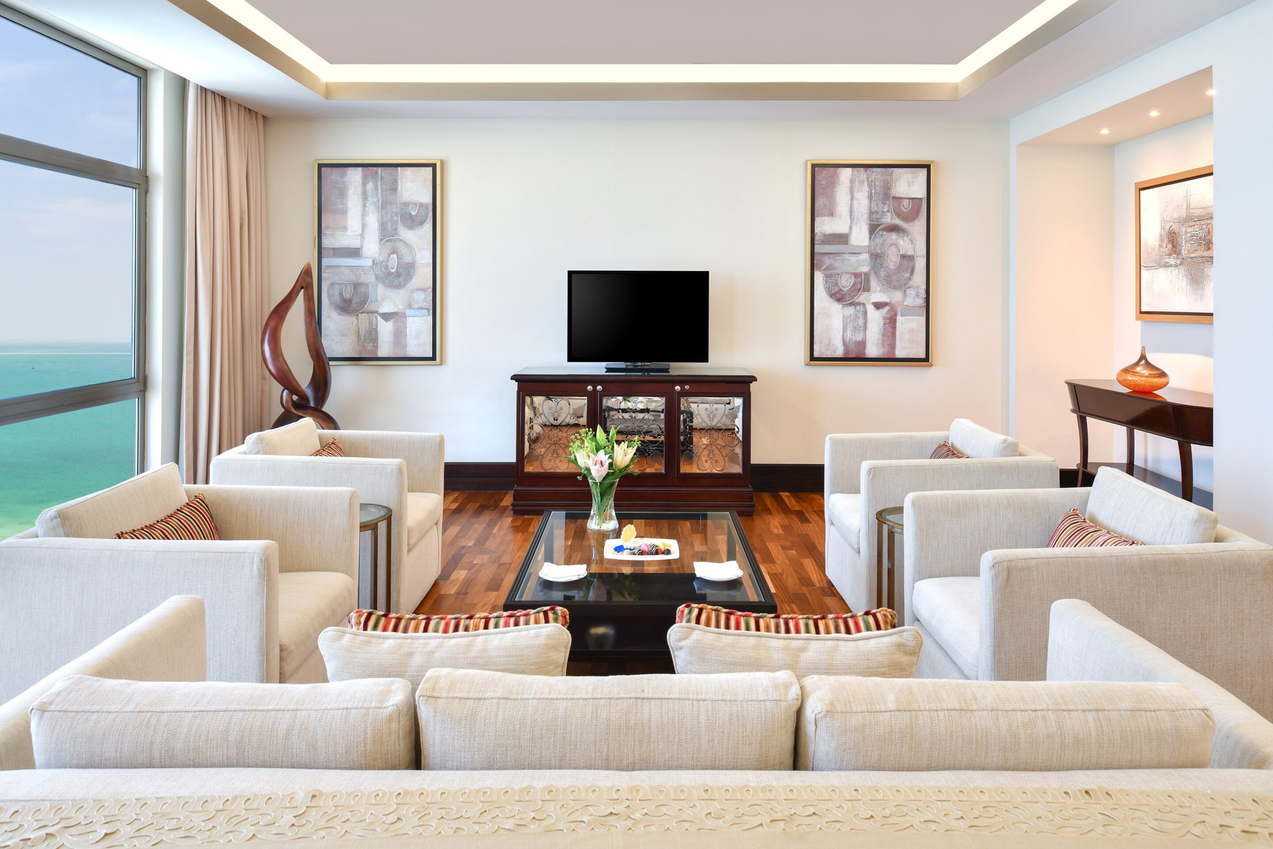 The St. Regis Doha Hotel - Doha, Qatar - Empire Suite Sitting Area