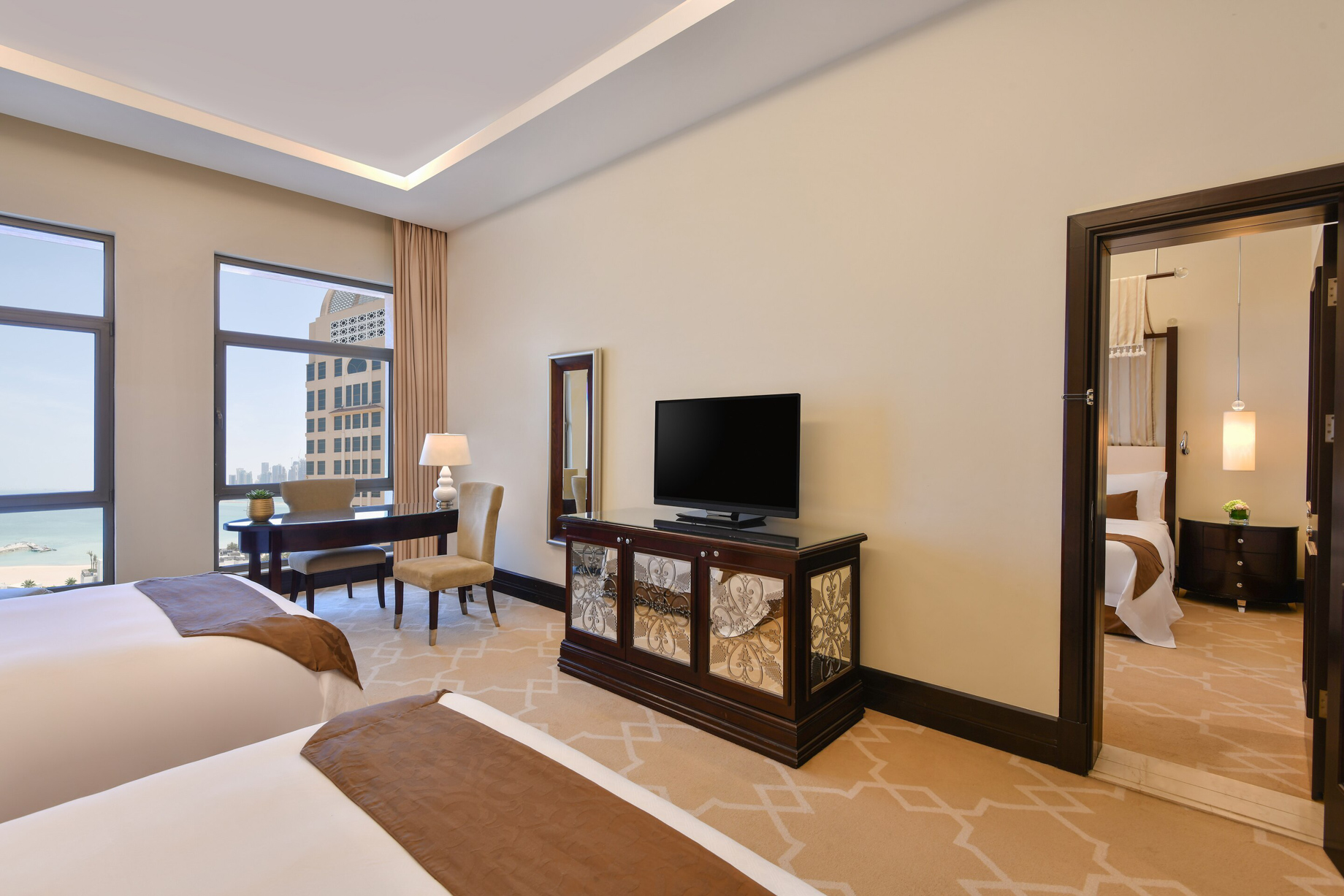 The St. Regis Doha Hotel - Doha, Qatar - Grand Deluxe Double Connecting Guest Room
