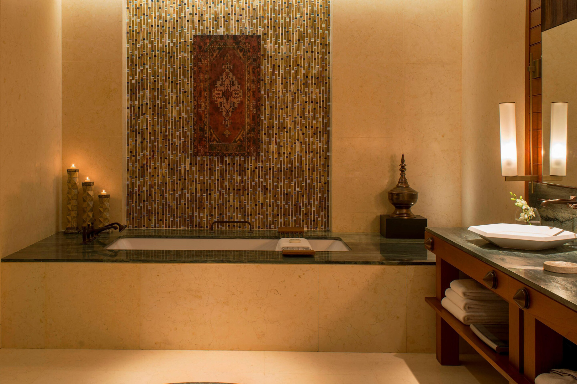 The St. Regis Saadiyat Island Resort – Abu Dhabi, UAE – Thai Spa Suite Bathroom