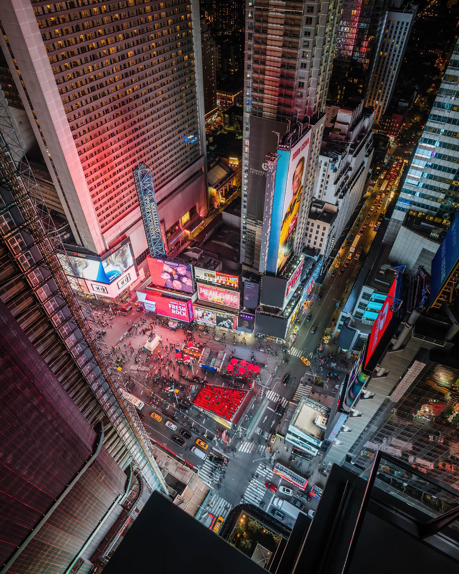 The Times Square EDITION Hotel – New York, NY, USA – Times Square From Above