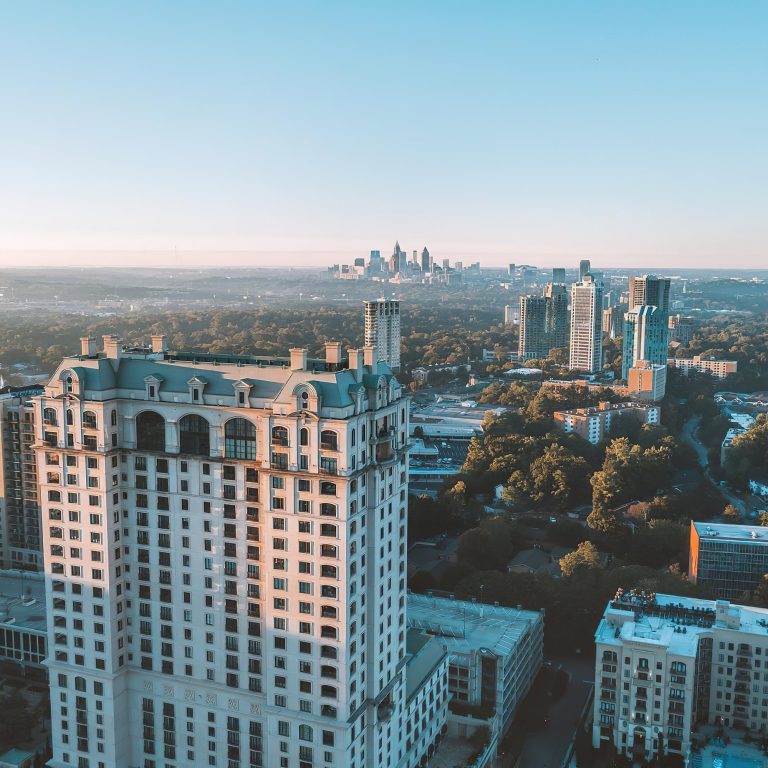 The St. Regis Atlanta Hotel – Atlanta, GA, USA – Hotel Aerial City View