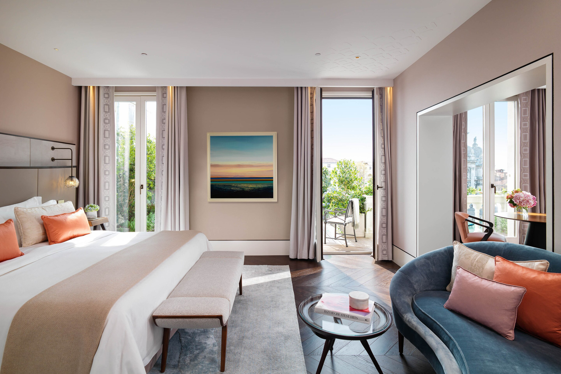 The St. Regis Venice Hotel – Venice, Italy – Terrace Grand Canal Suite Bedroom