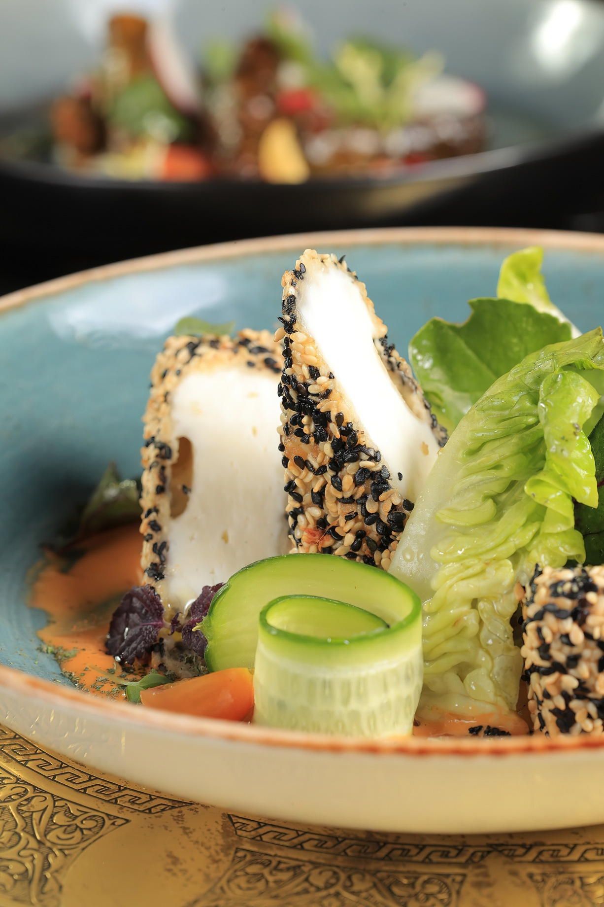 The St. Regis Amman Hotel – Amman, Jordan – Tamara Sesame Crusted Halloumi