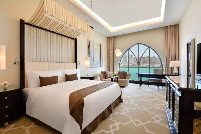 The St. Regis Doha Hotel - Doha, Qatar - Grand Deluxe Guest Room Interior Decor