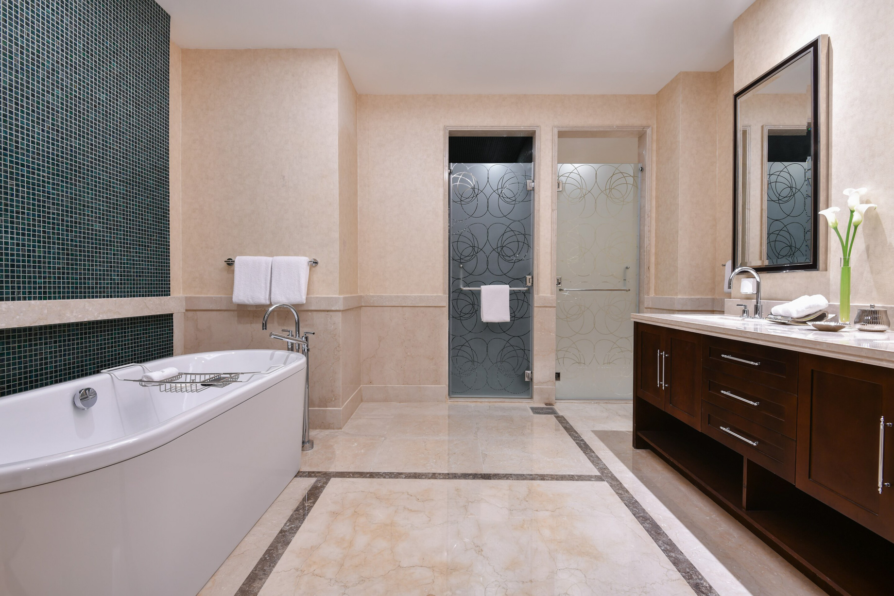 The St. Regis Doha Hotel Doha, Qatar Presidential Suite Bathroom