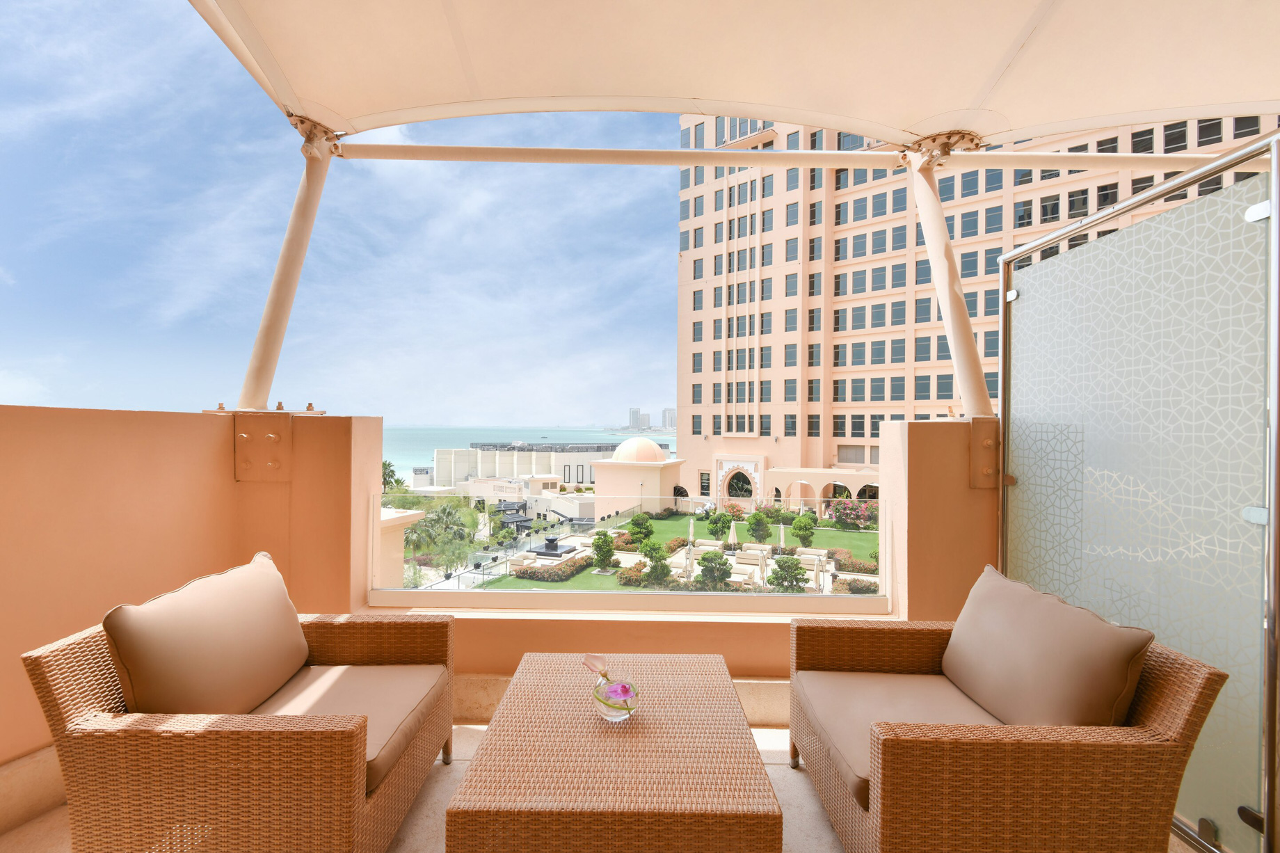 The St. Regis Doha Hotel – Doha, Qatar – Grand Deluxe Guest Room Outside Terrece