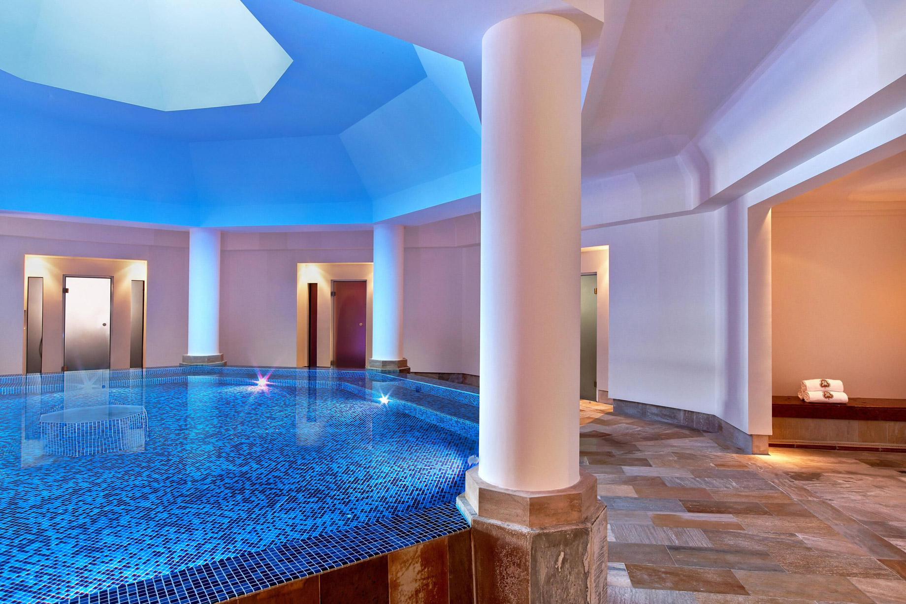 The St. Regis Mardavall Mallorca Resort - Palma de Mallorca, Spain - Indoor Pool Deck