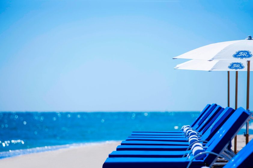 The St. Regis Bal Harbour Resort - Miami Beach, FL, USA - Beach Chairs