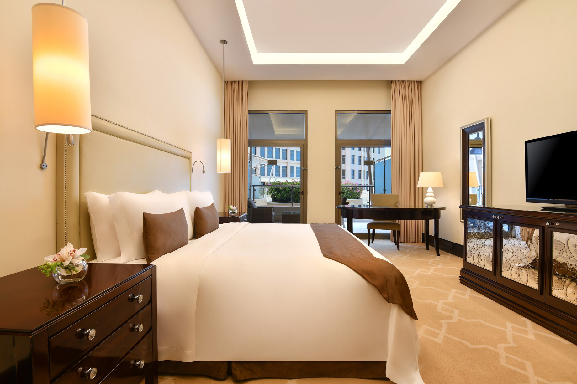 The St. Regis Doha Hotel – Doha, Qatar – Grand Deluxe Guest Room With Terrace