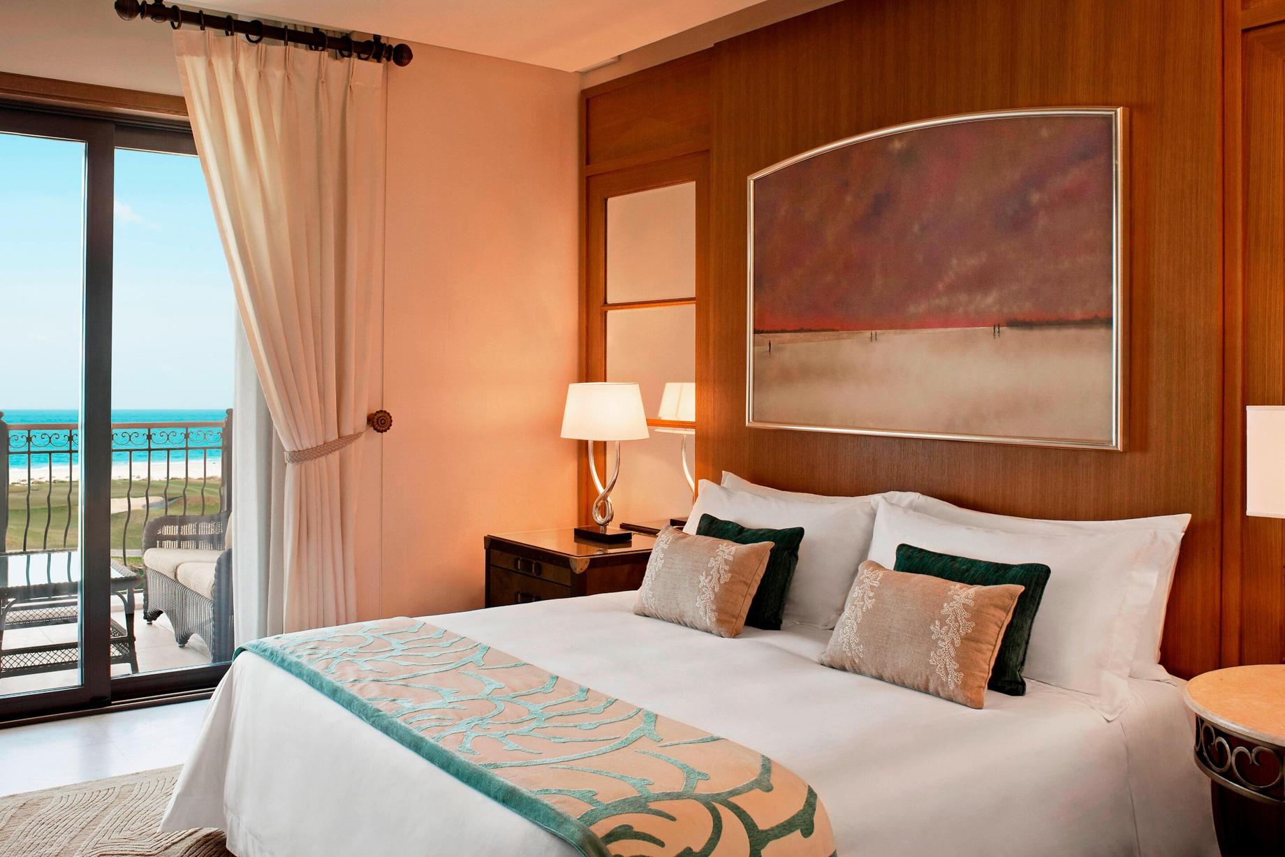 The St. Regis Saadiyat Island Resort – Abu Dhabi, UAE – Ocean Suite Bedroom Interior