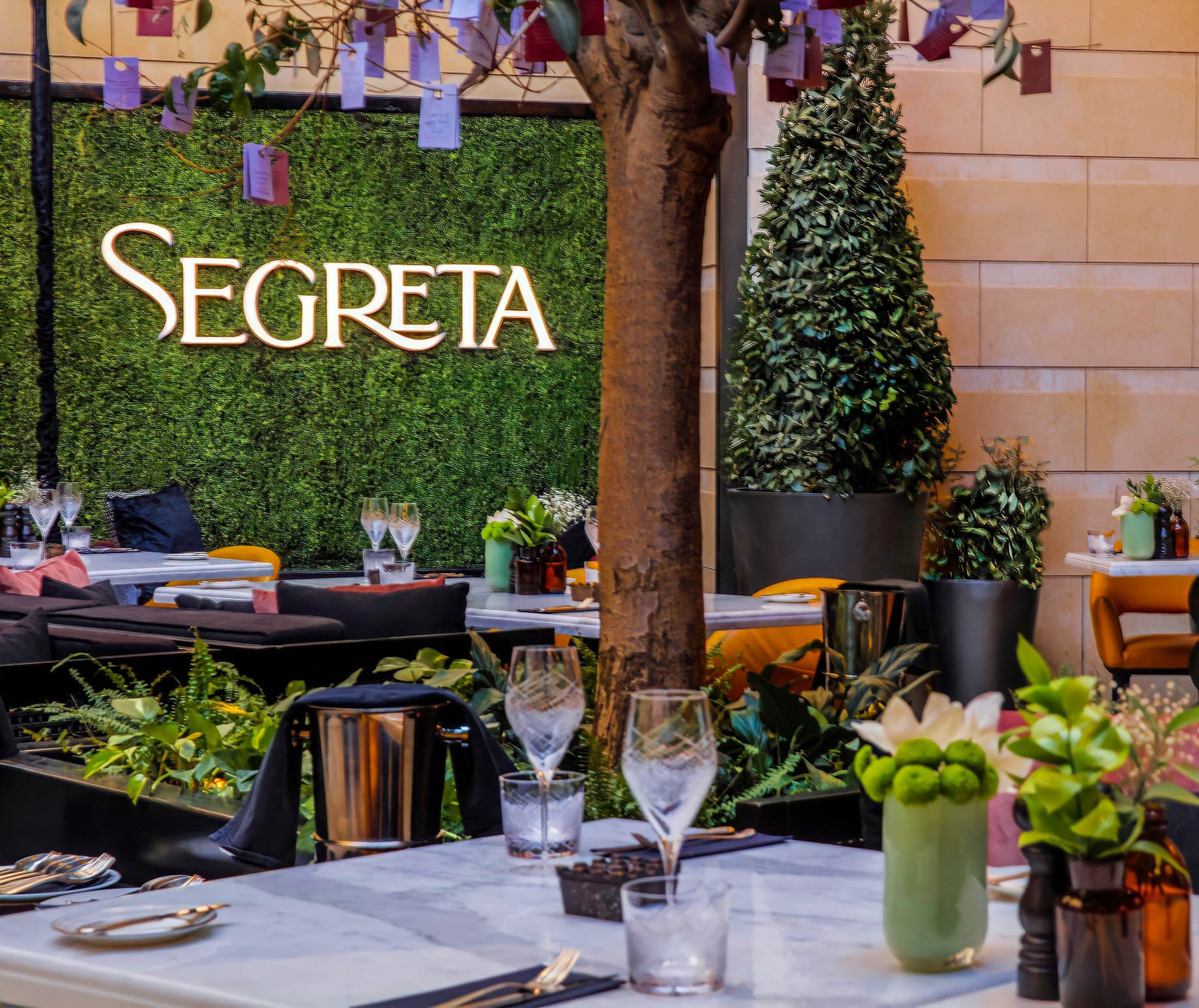 The St. Regis Amman Hotel - Amman, Jordan - Segeta Restaurant Outdoor Dining
