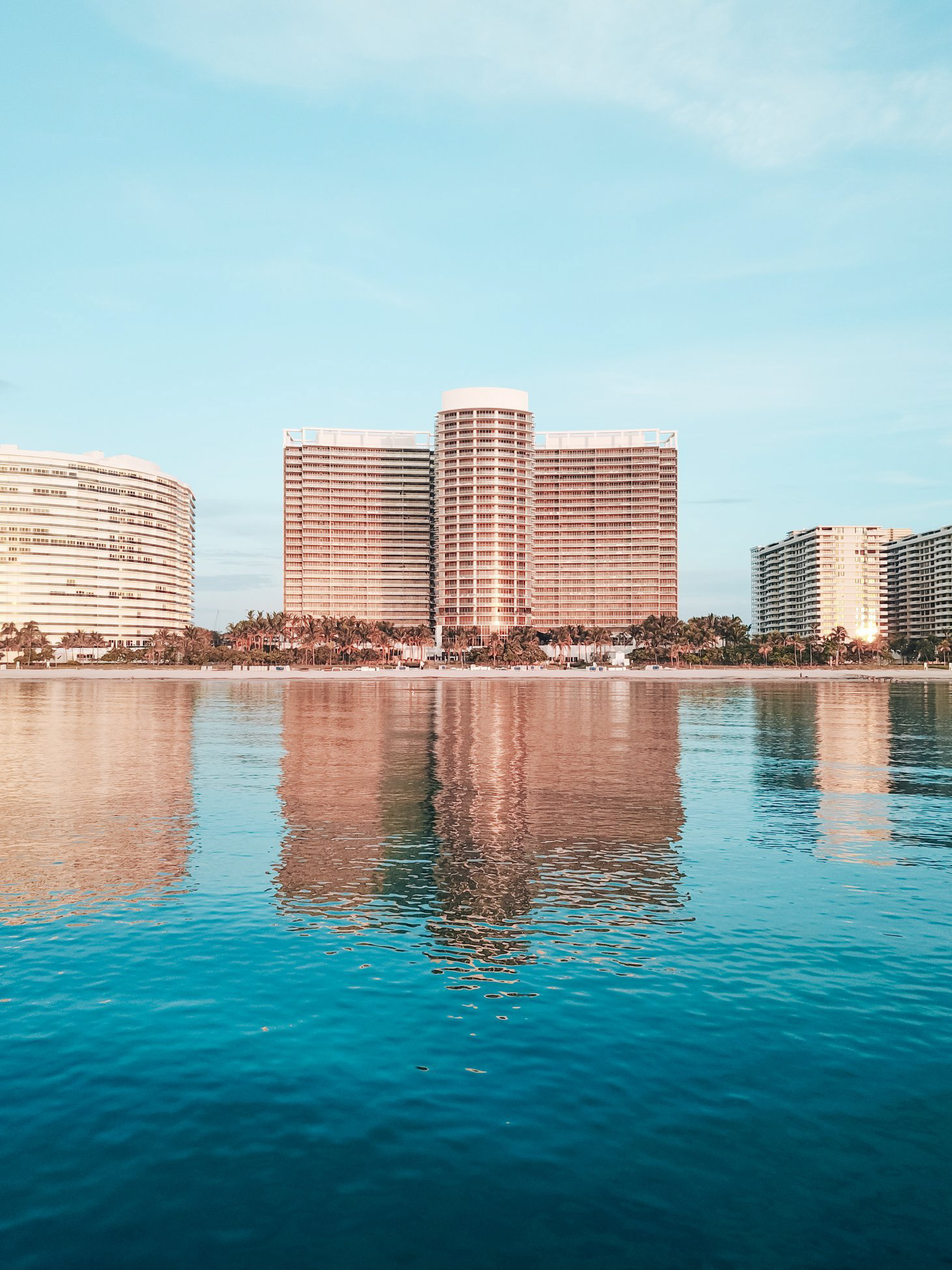 The St. Regis Bal Harbour Resort - Miami Beach, FL, USA - Resort View from Ocean