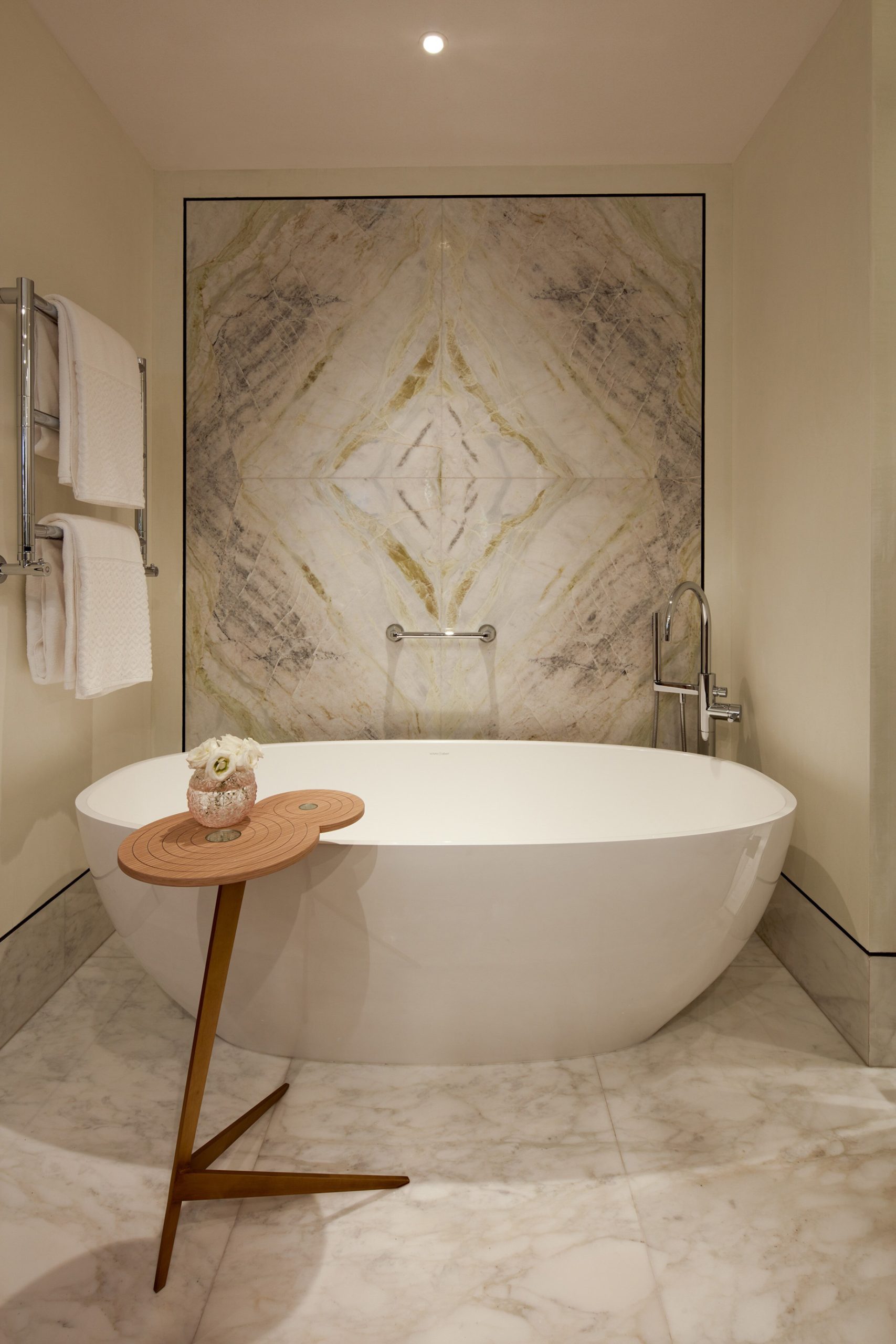 The St. Regis Venice Hotel – Venice, Italy – Santa Maria Suite Bathroom Tub