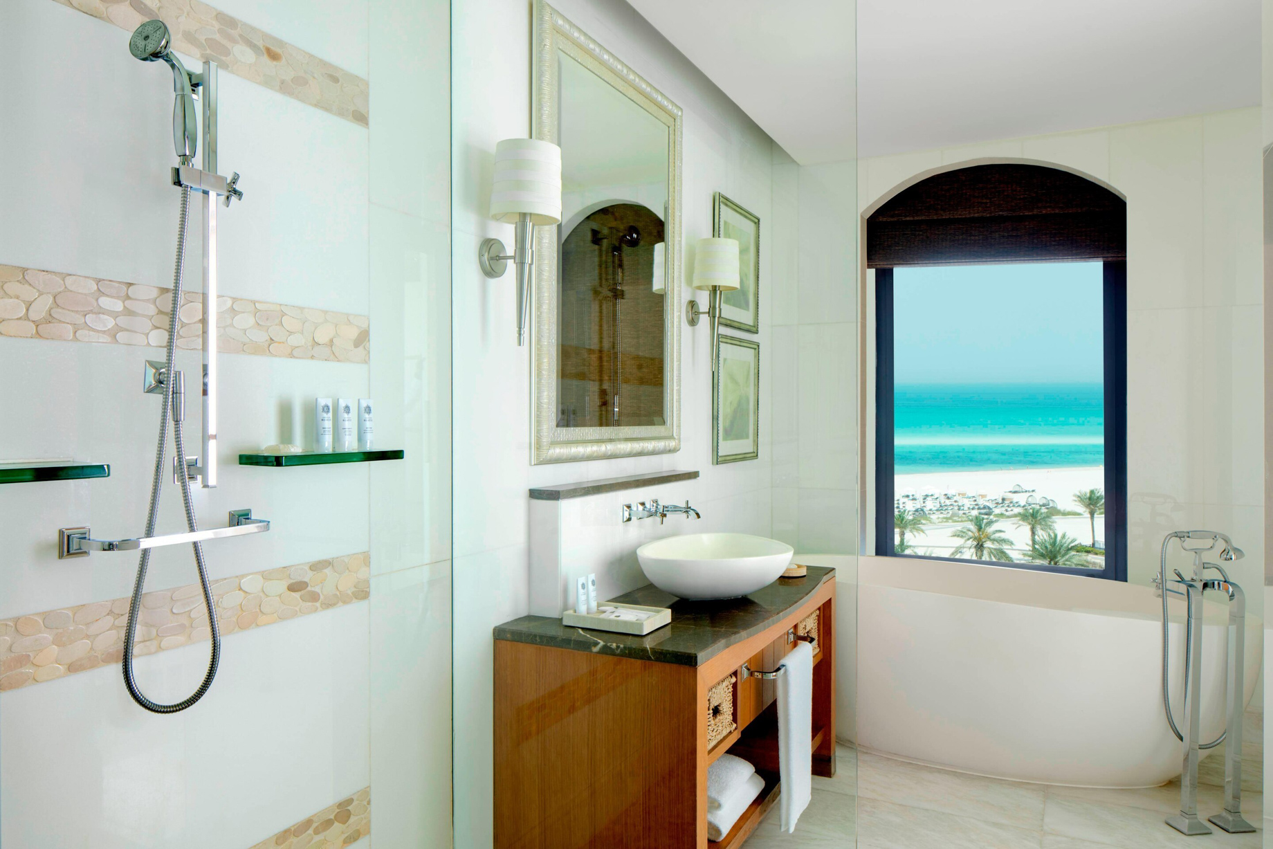 The St. Regis Saadiyat Island Resort - Abu Dhabi, UAE - Premium Sea View Room Bathroom