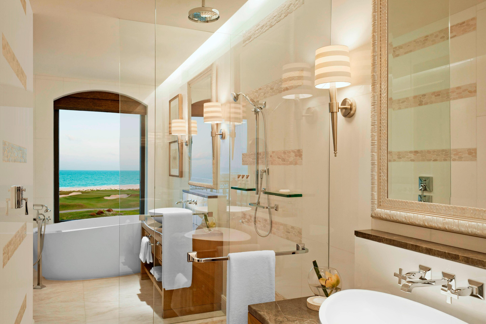 The St. Regis Saadiyat Island Resort – Abu Dhabi, UAE – Premium Sea View Room Bathroom View