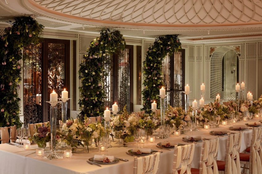 The St. Regis Venice Hotel - Venice, Italy - The Canaletto Ballroom - Wedding Celebration Table