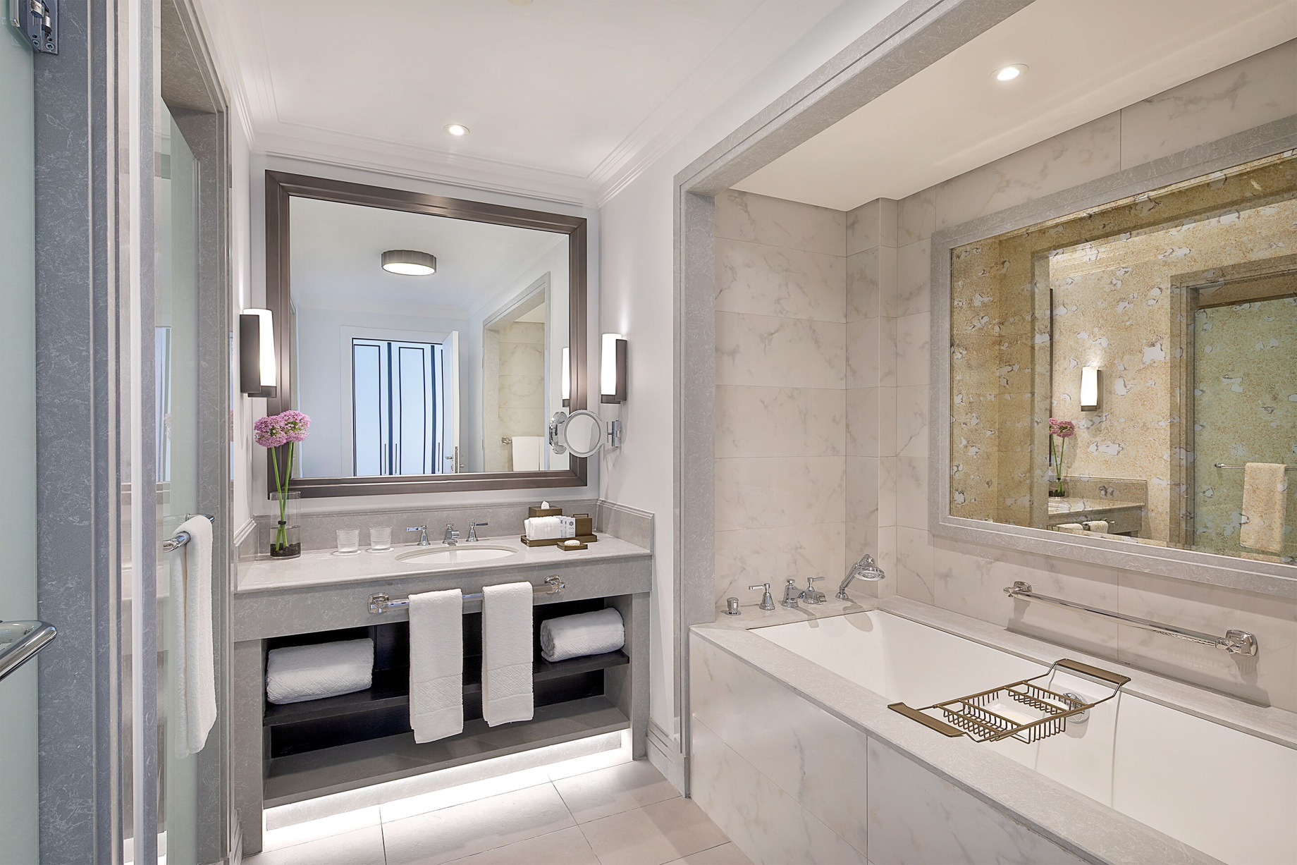 The St. Regis Amman Hotel - Amman, Jordan - Four Bedroom Apartment Bathroom