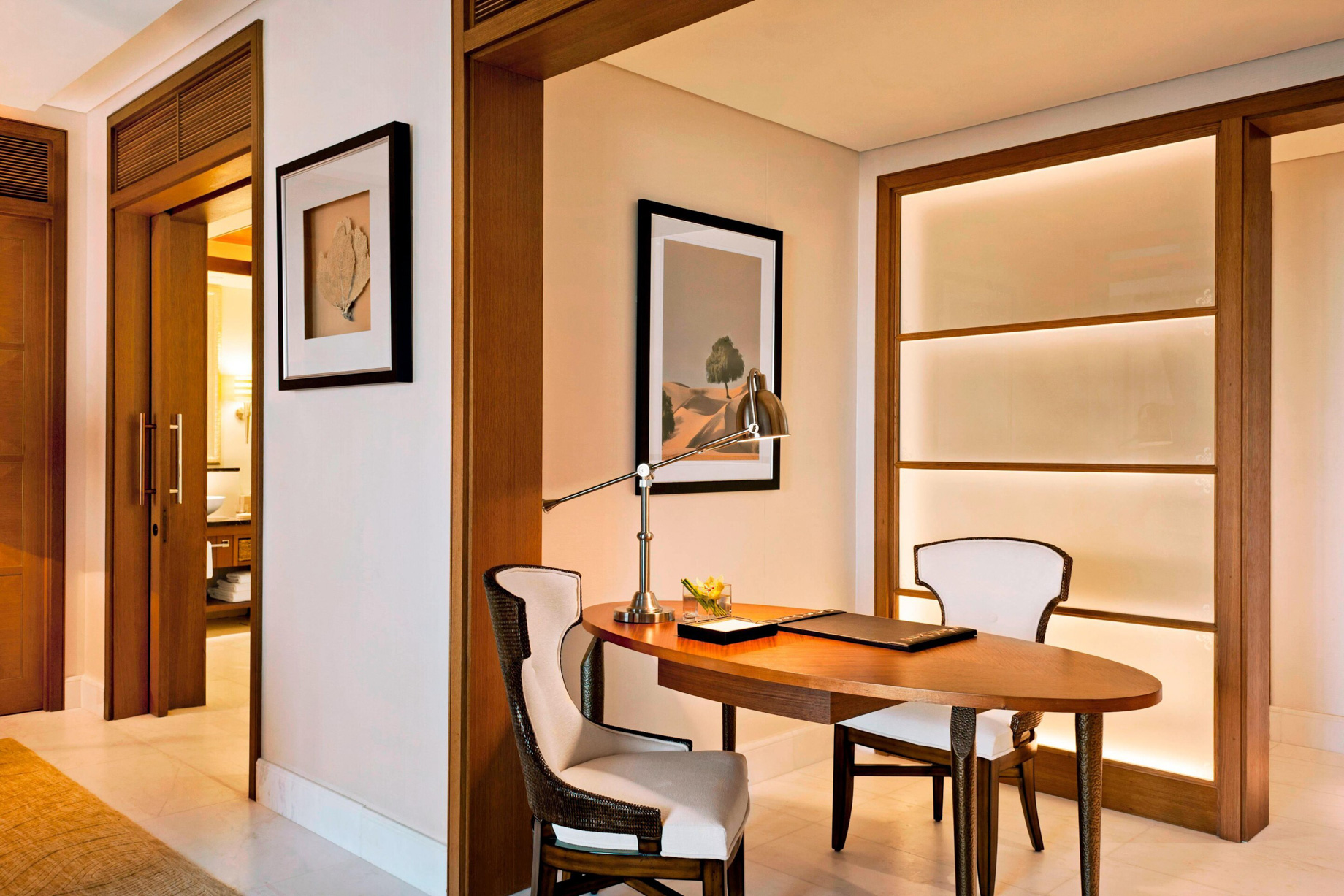 The St. Regis Saadiyat Island Resort – Abu Dhabi, UAE – St. Regis Suite Study