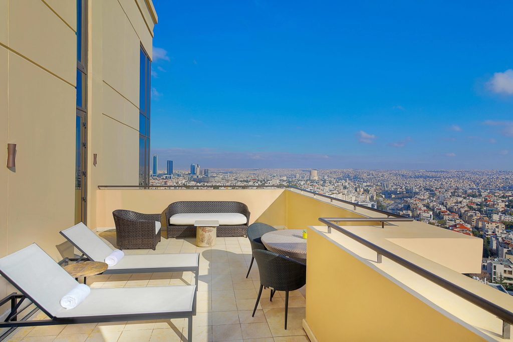 The St. Regis Amman Hotel - Amman, Jordan - Caroline Astor Suite Terrace