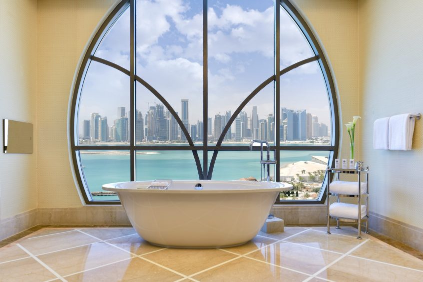 The St. Regis Doha Hotel - Doha, Qatar - Presidential Suite Bathroom View