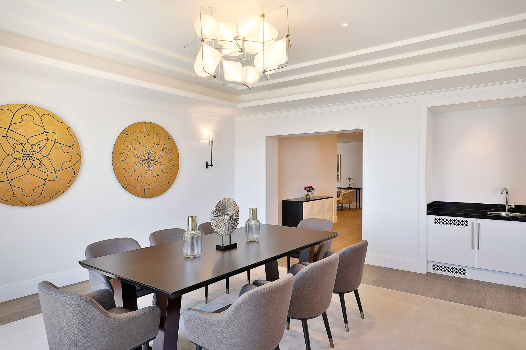 The St. Regis Amman Hotel – Amman, Jordan – Four Bedroom Apartment Dining Area
