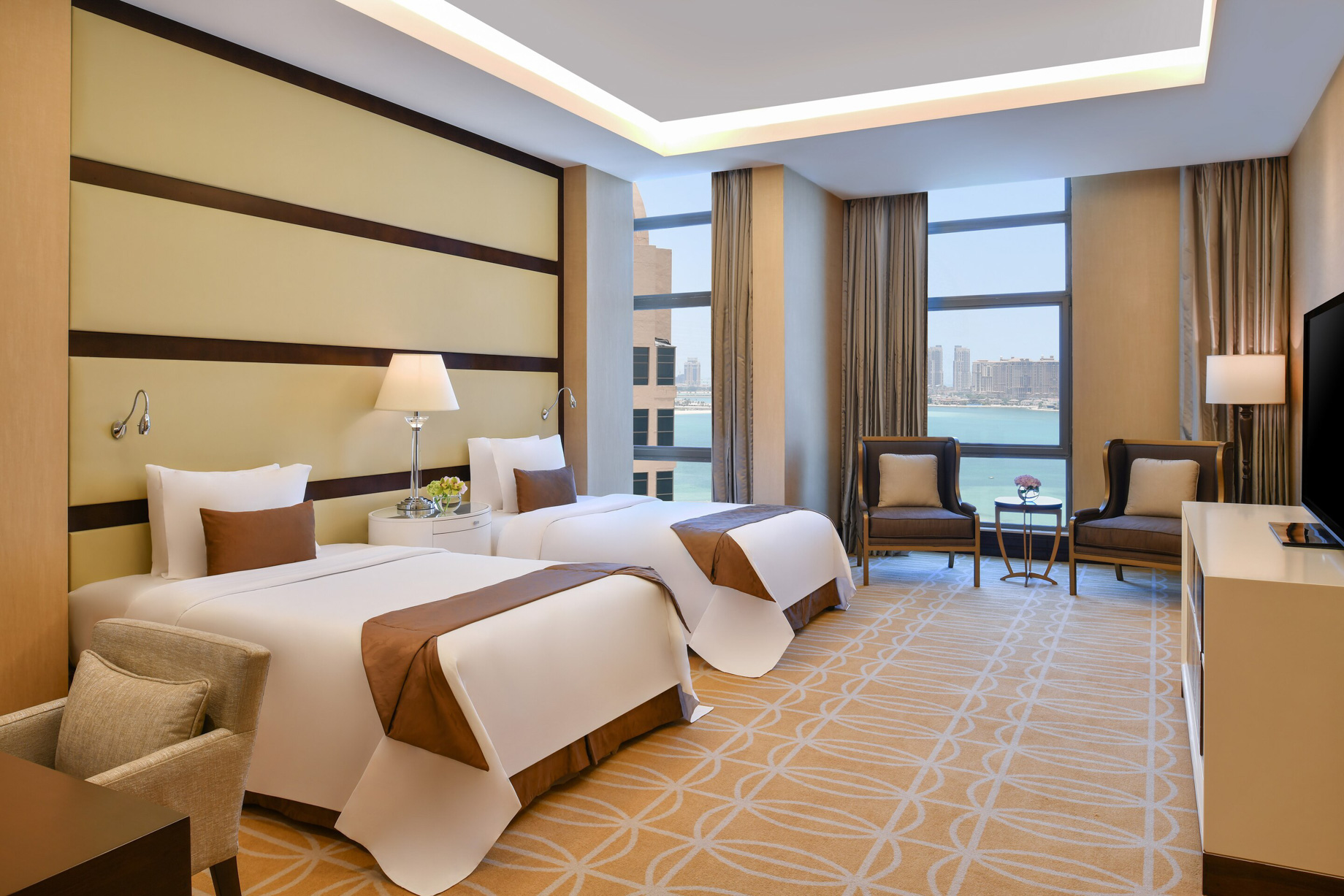 The St. Regis Doha Hotel - Doha, Qatar - Presidential Suite Double Beds