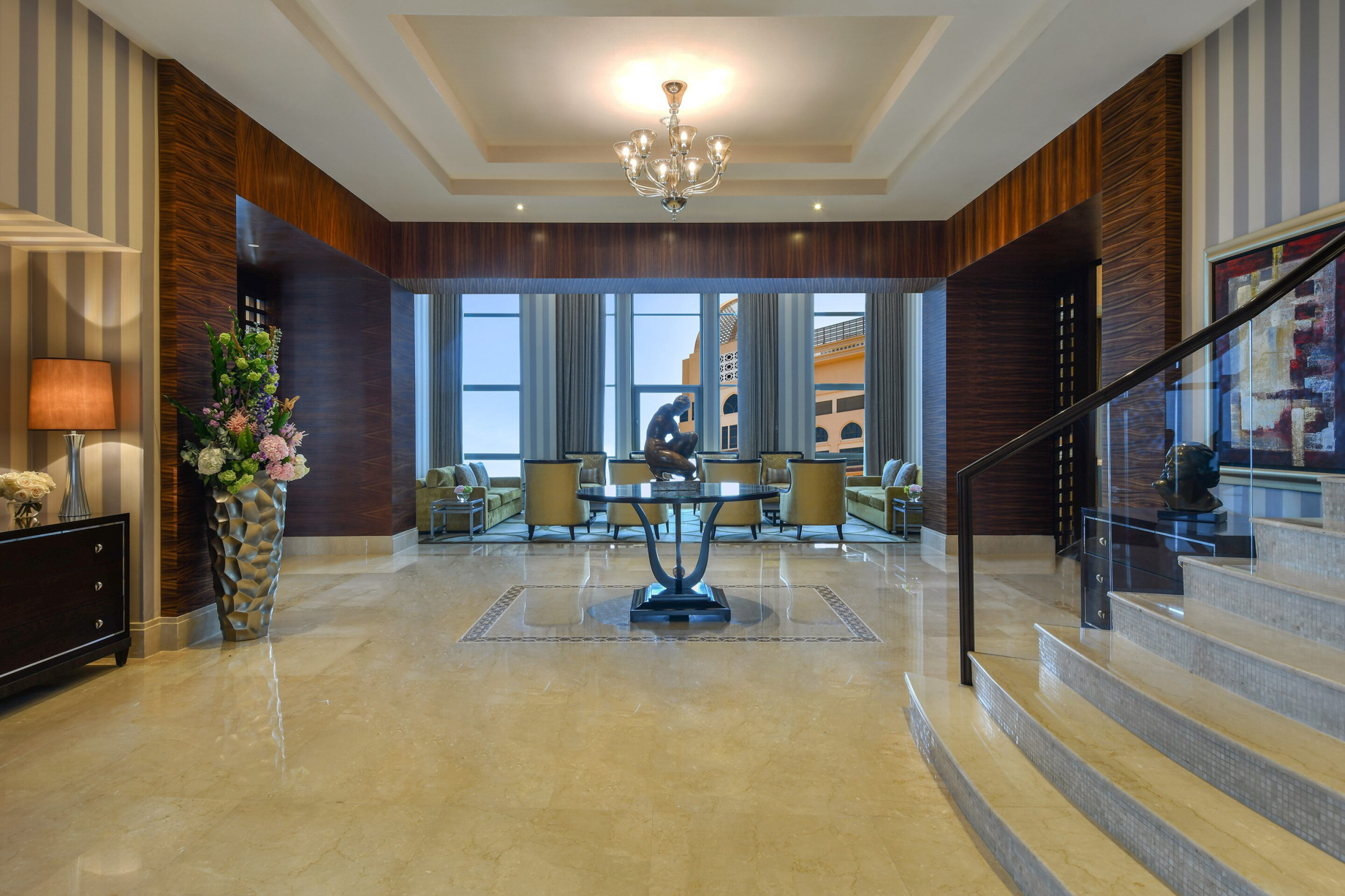 The St. Regis Doha Hotel – Doha, Qatar – Presidential Suite Entrance Area