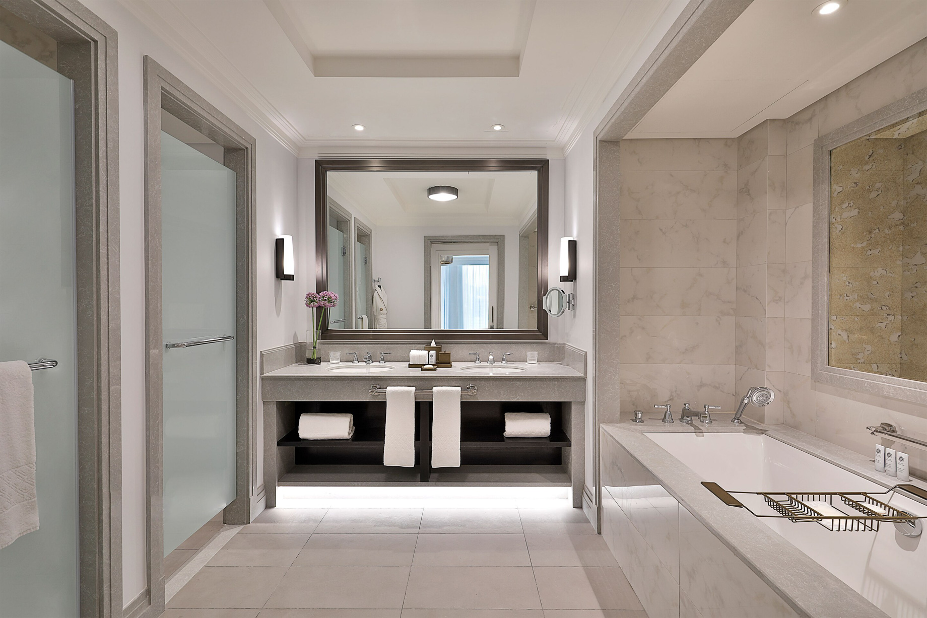 The St. Regis Amman Hotel - Amman, Jordan - Four Bedroom Apartment Bathroom Vanity