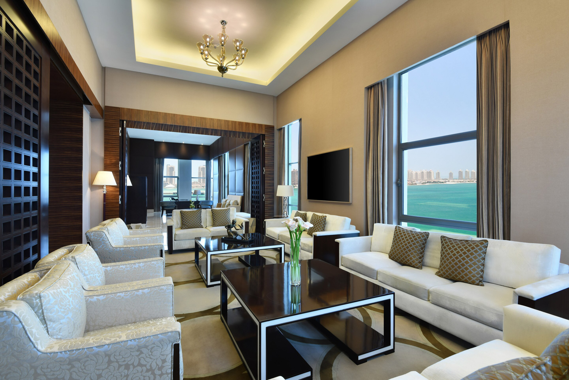 The St. Regis Doha Hotel – Doha, Qatar – Presidential Suite Living Area