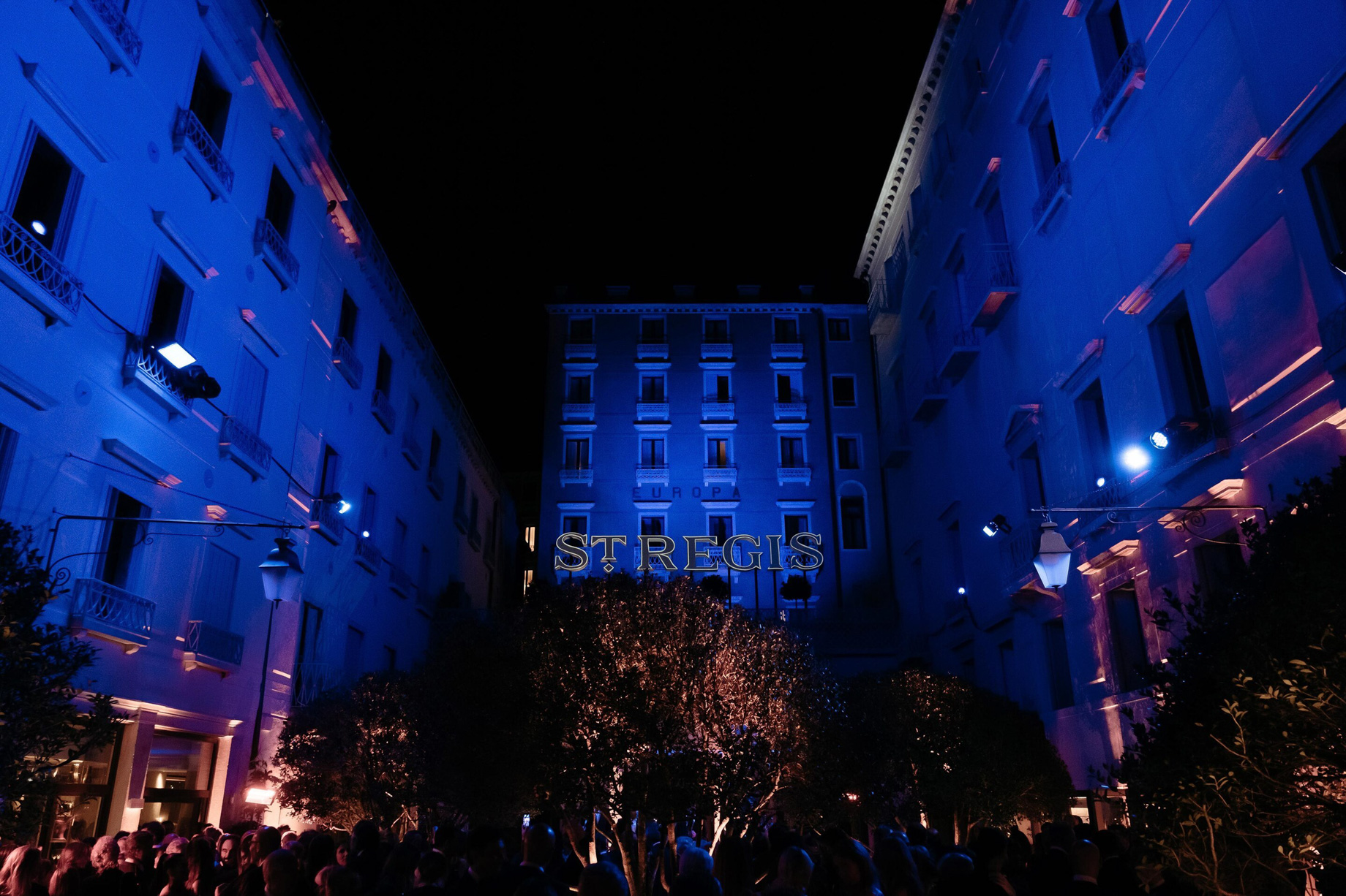 The St. Regis Venice Hotel - Venice, Italy - The Italianate Garden at Night