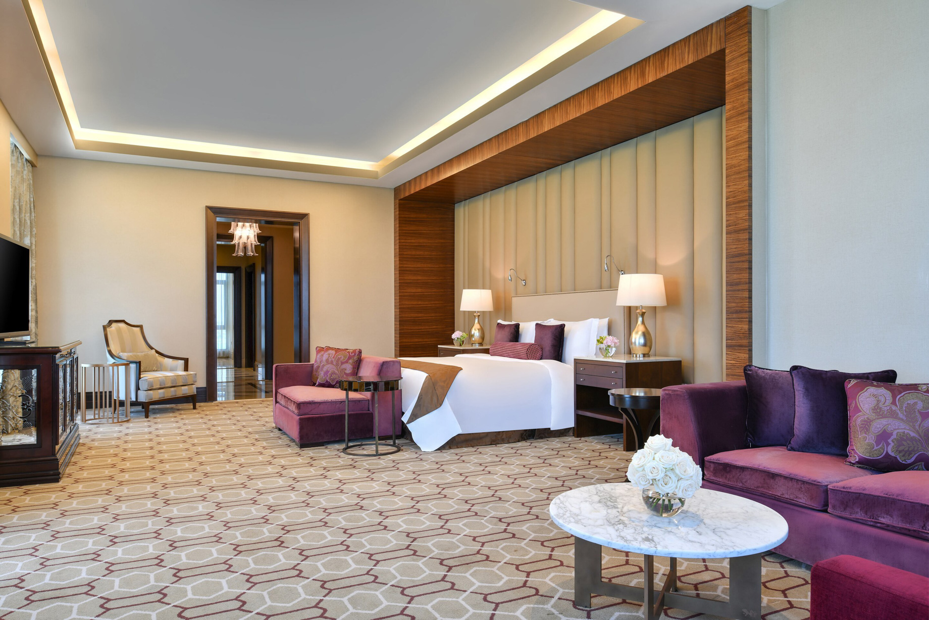 The St. Regis Doha Hotel – Doha, Qatar – Presidential Suite Master Bedroom