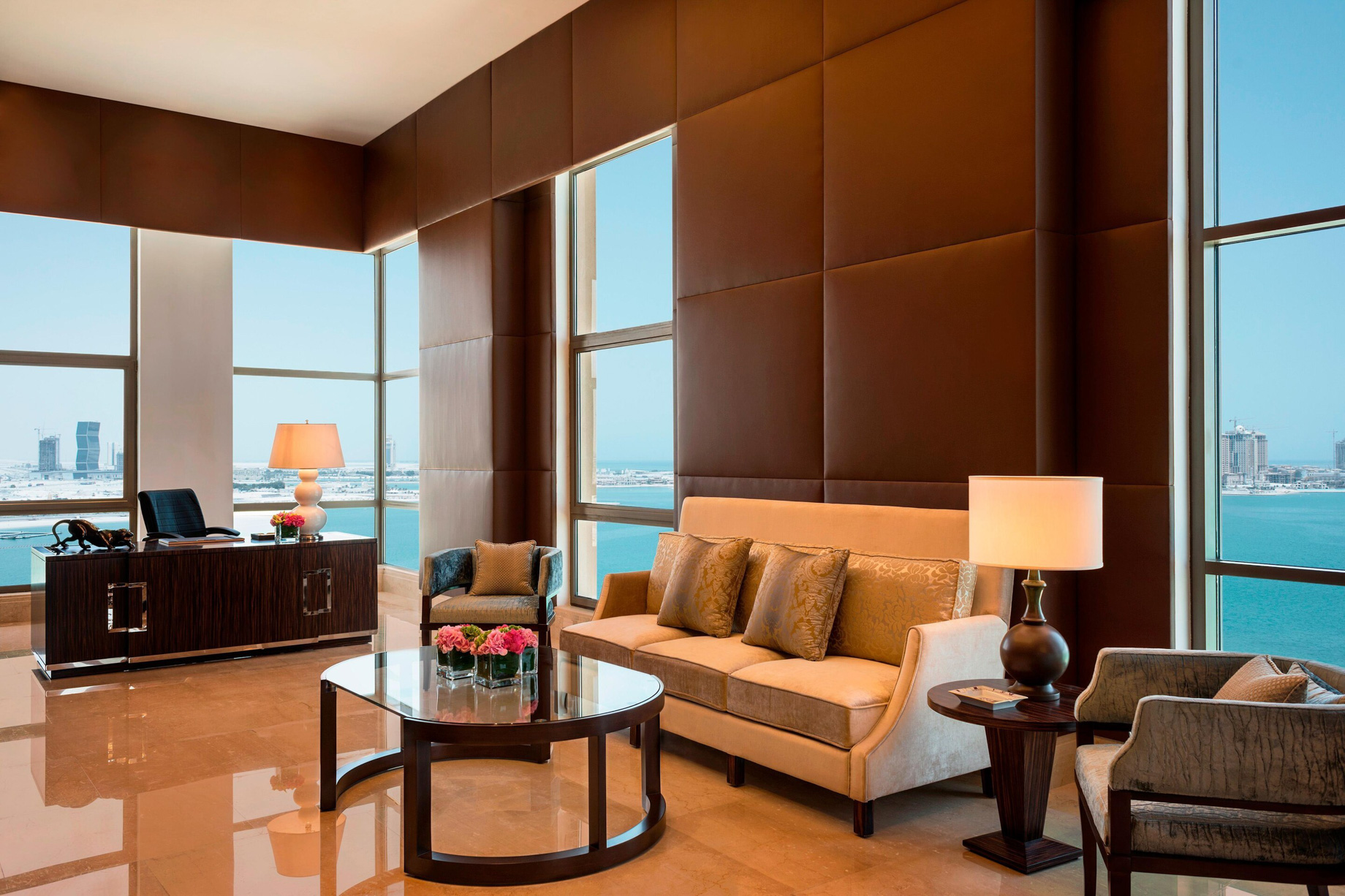 The St. Regis Doha Hotel – Doha, Qatar – Presidential Suite Living Room