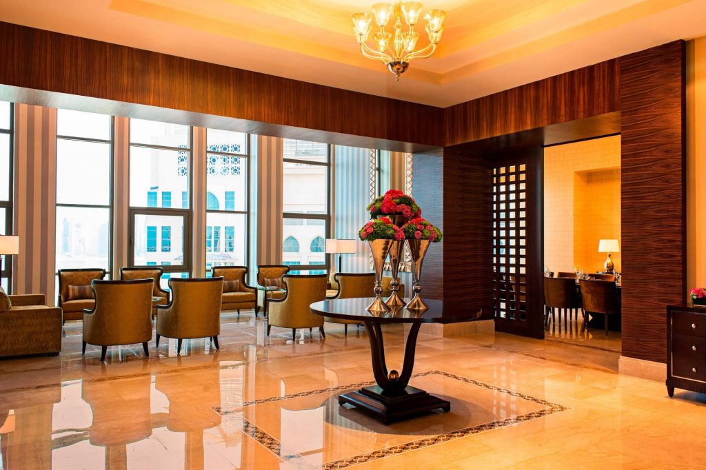 The St. Regis Doha Hotel - Doha, Qatar - Presidential Suite Study
