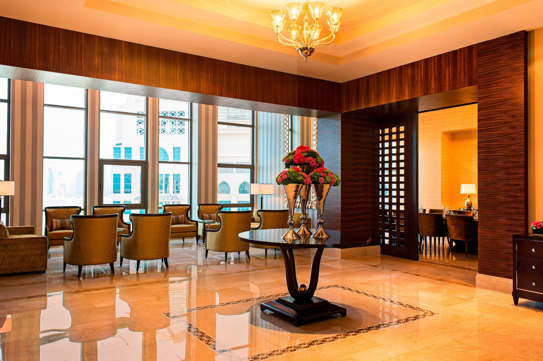The St. Regis Doha Hotel – Doha, Qatar – Presidential Suite Study