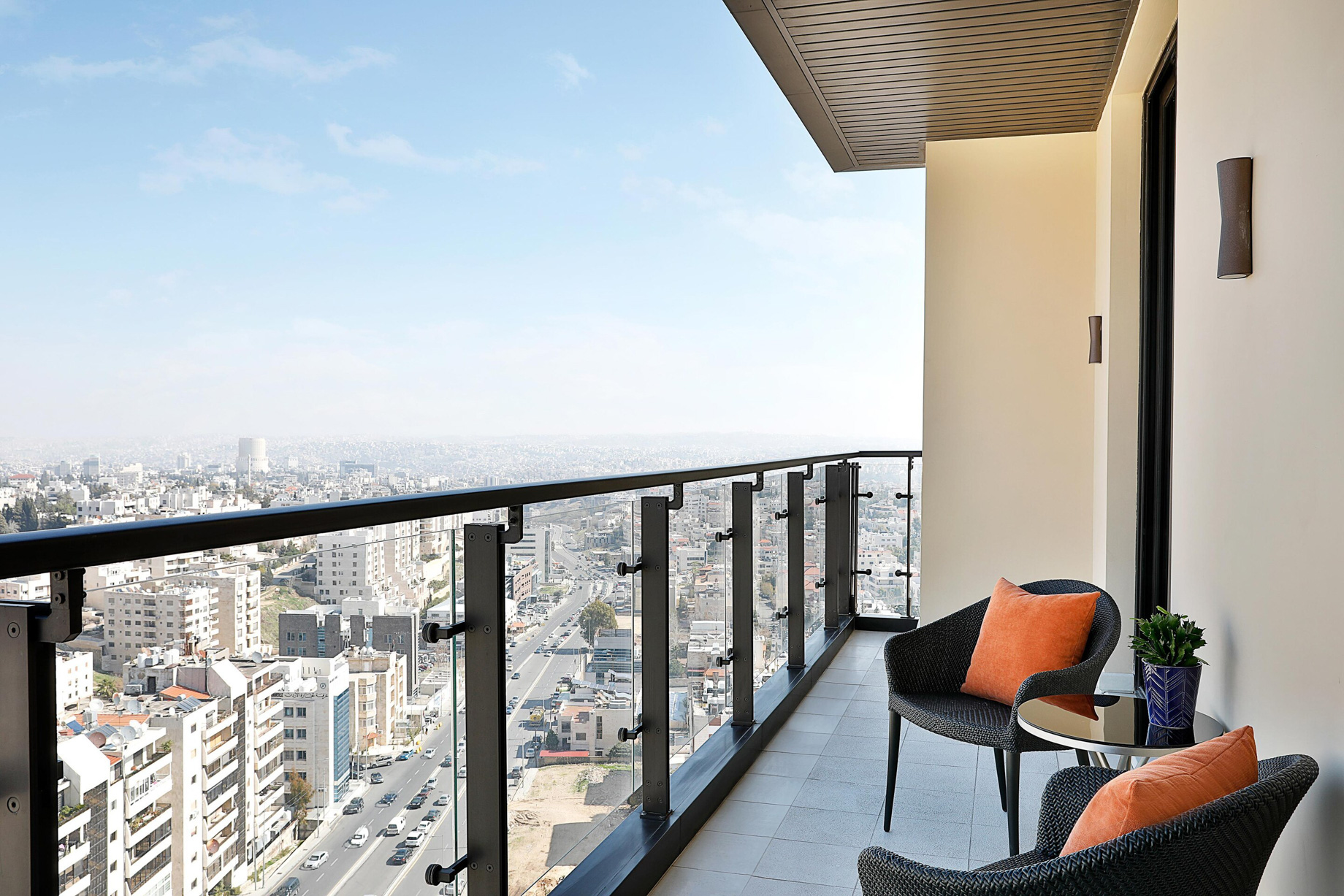 The St. Regis Amman Hotel – Amman, Jordan – John Jacob Astor Suite Balcony