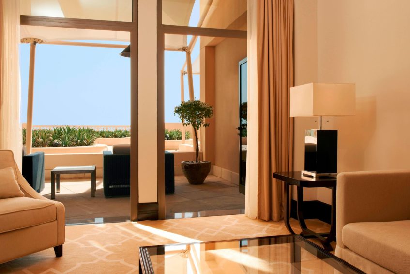 The St. Regis Doha Hotel - Doha, Qatar - St. Regis Suite with Terrace Living Area