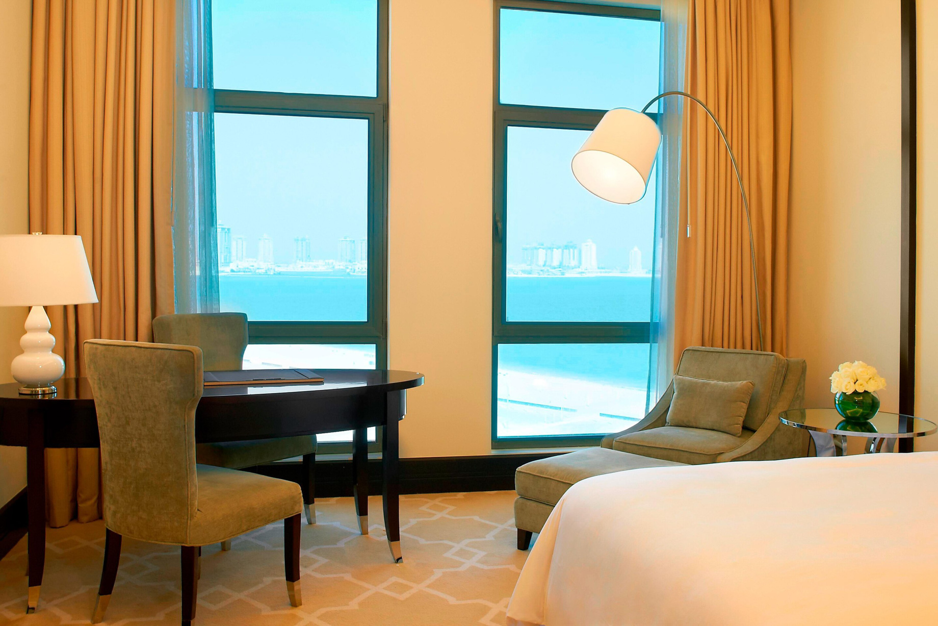 The St. Regis Doha Hotel – Doha, Qatar – Superior Room Living Area