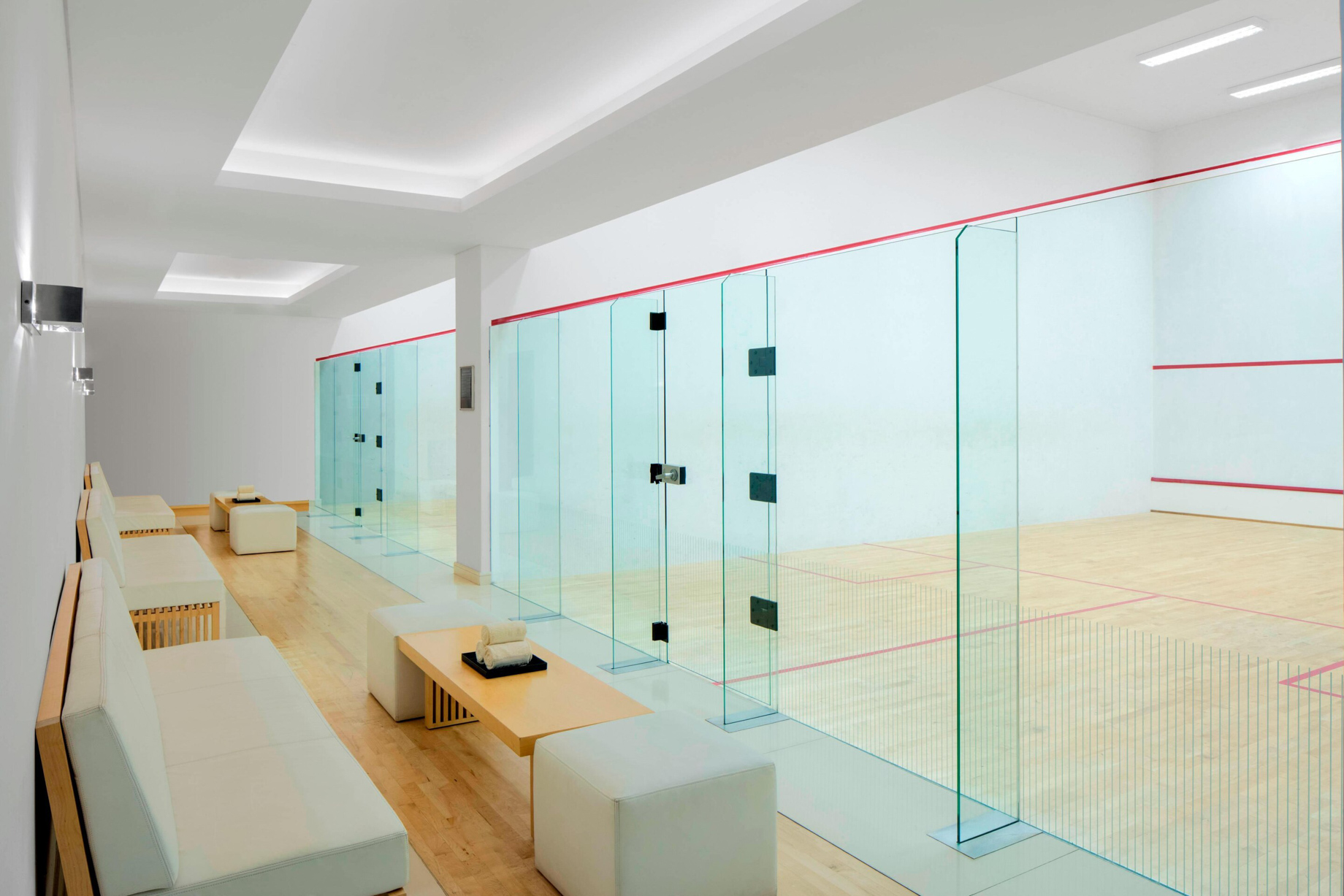 The St. Regis Saadiyat Island Resort – Abu Dhabi, UAE – St. Regis Athletic Club Squash Courts