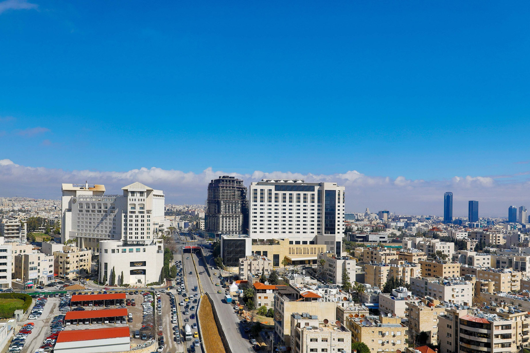 The St. Regis Amman Hotel – Amman, Jordan – John Jacob Astor Suite Skyline View