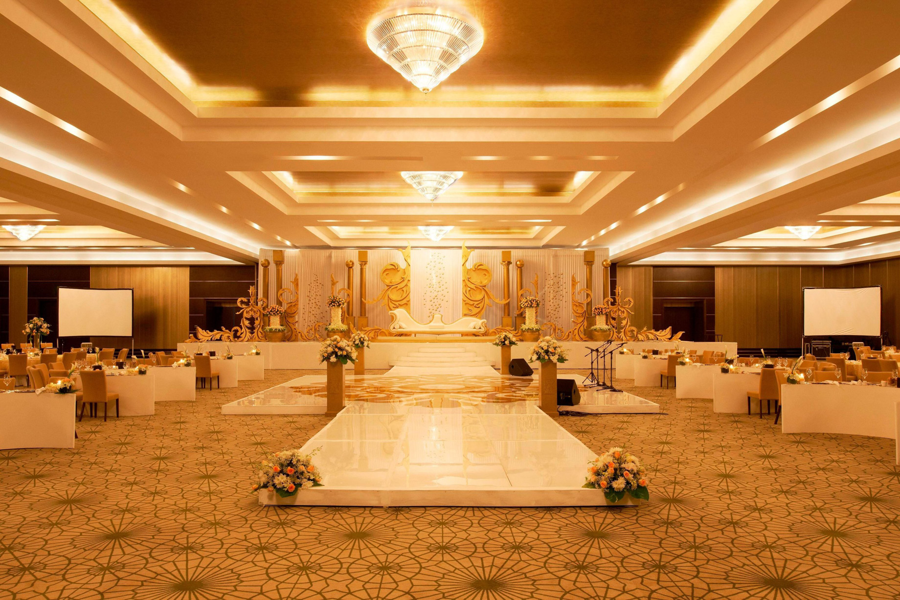 The St. Regis Doha Hotel – Doha, Qatar – Grand Ballroom Wedding Ceremony