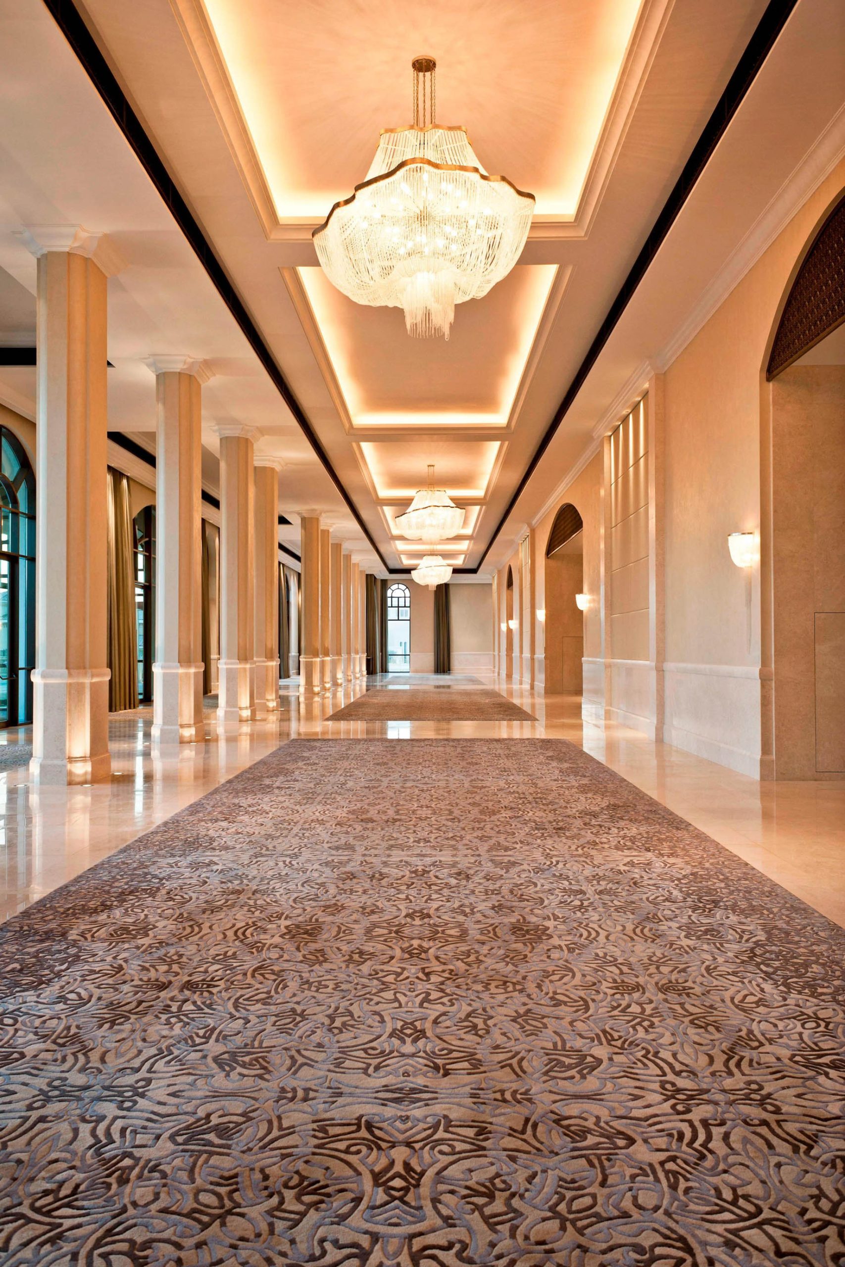 The St. Regis Saadiyat Island Resort – Abu Dhabi, UAE – The Regal Ballroom Foyer Interior