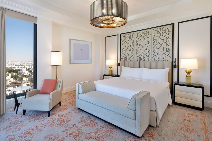 The St. Regis Amman Hotel - Amman, Jordan - King Deluxe Guest Room Decor