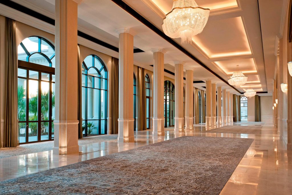 The St. Regis Saadiyat Island Resort - Abu Dhabi, UAE - The Regal Ballroom Foyer