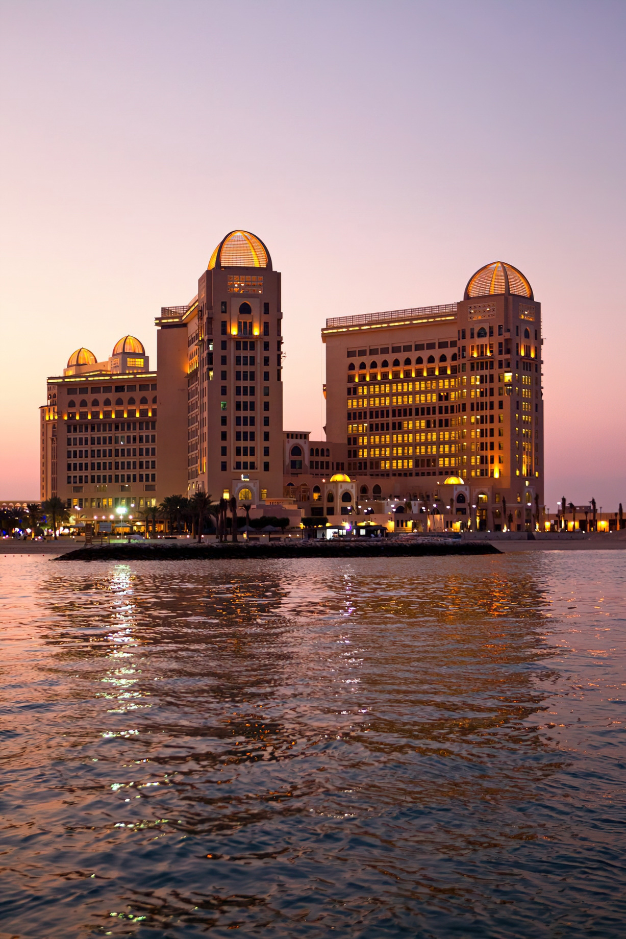 The St. Regis Doha Hotel – Doha, Qatar – Resort Dusk Water View