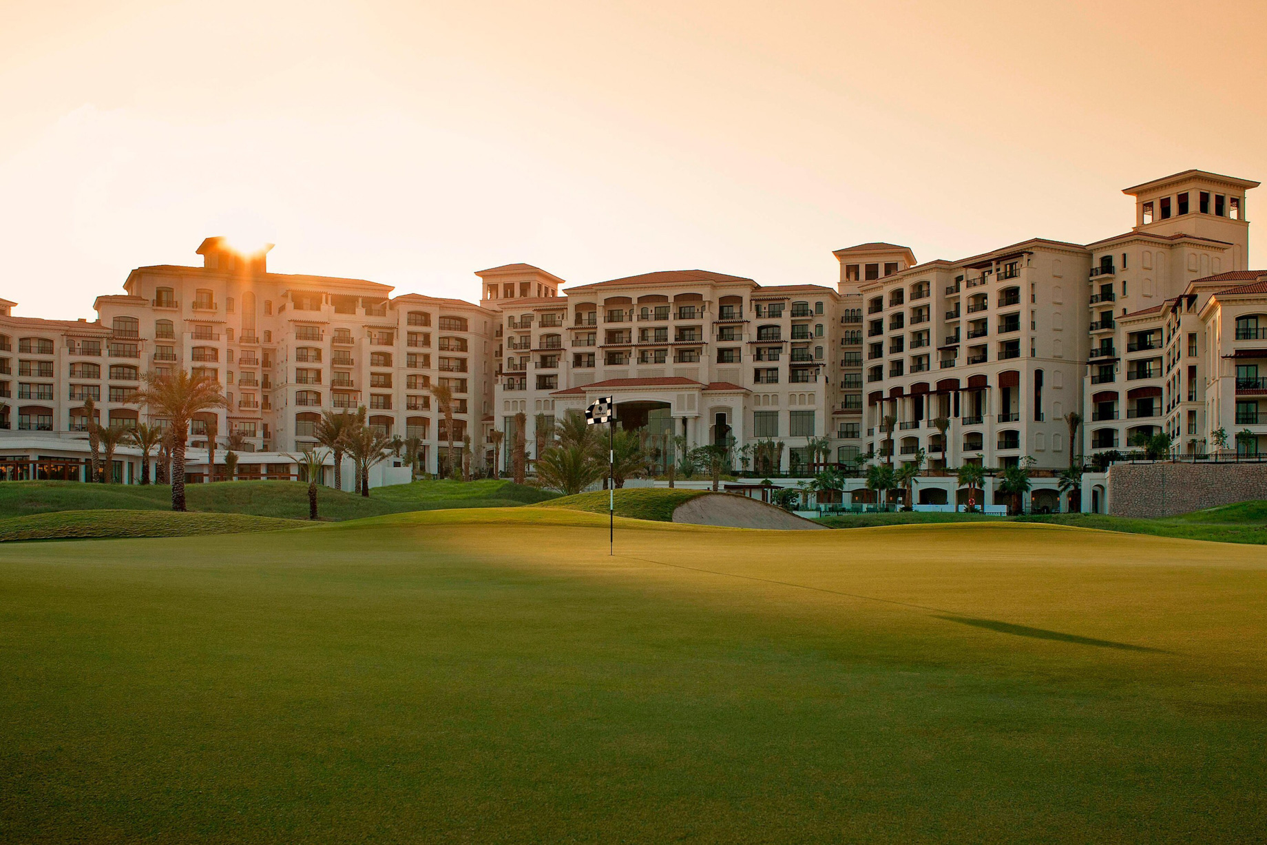 The St. Regis Saadiyat Island Resort – Abu Dhabi, UAE – Golf Course Resort view