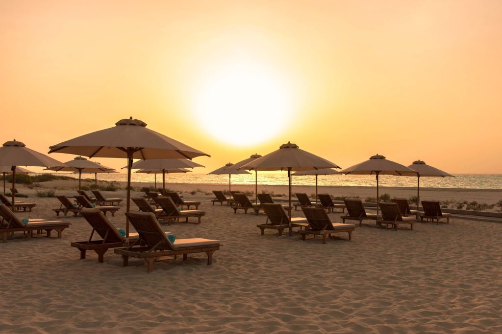 The St. Regis Saadiyat Island Resort - Abu Dhabi, UAE - Saadiyat Beach Evening Sunset